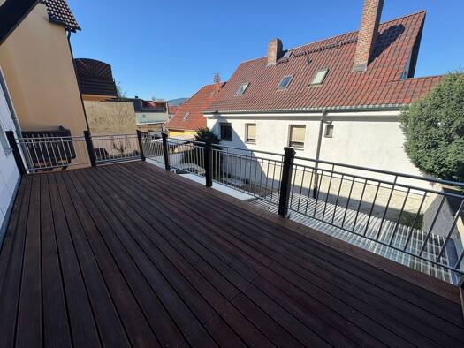 Terrassenwohnung zur Miete 602 € 2 Zimmer 68,5 m² Geschoss 1/2 frei ab sofort Saalfeld Saalfeld/Saale 07318
