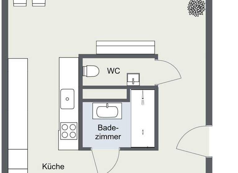 Wohnung zur Miete 1.170 € 3 Zimmer 83 m² Bismarckstraße 66 Hösel Ratingen / Hösel 40883