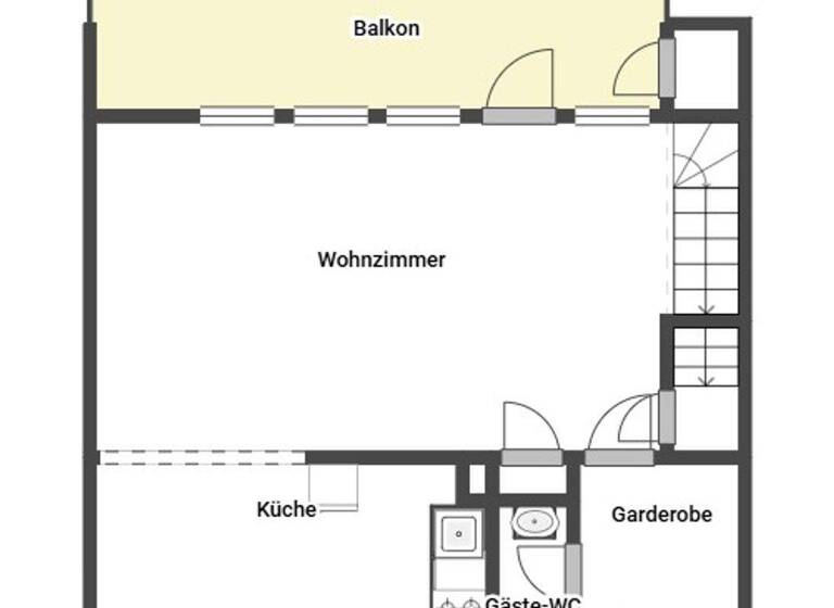 Reihenendhaus zum Kauf 199.500 € 4 Zimmer 134,1 m² 583,1 m² Grundstück Oberwaldach Waldachtal 72178