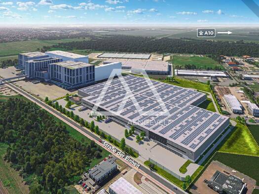 Halle/Industriefläche zur Miete provisionsfrei 78.864 m² Lagerfläche teilbar ab 8.106 m² Falkensee 14612