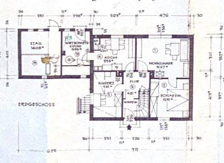 Einfamilienhaus zum Kauf 229.000 € 3 Zimmer 90 m² 603 m² Grundstück Heidekamp 23858