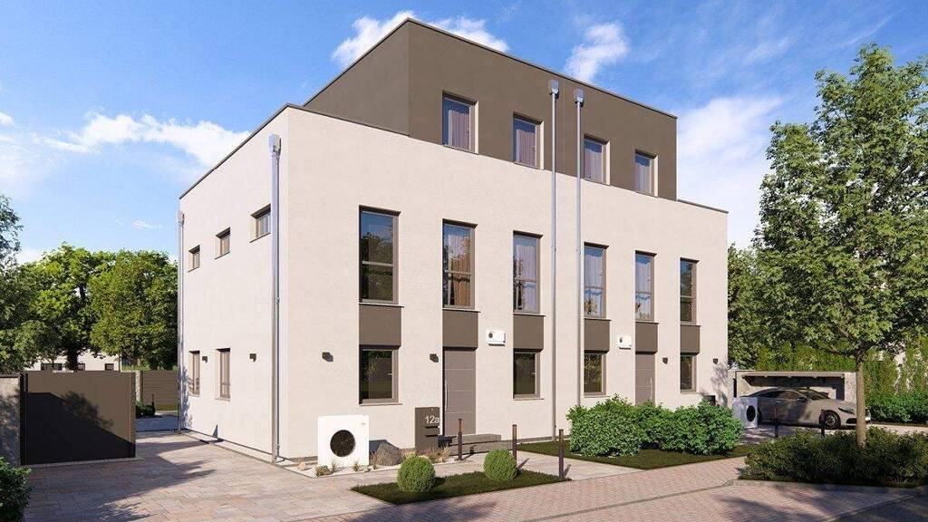 Doppelhaushälfte zum Kauf provisionsfrei 586.310 € 4 Zimmer 200 m² 3.999 m² Grundstück Merzkirchen 54439