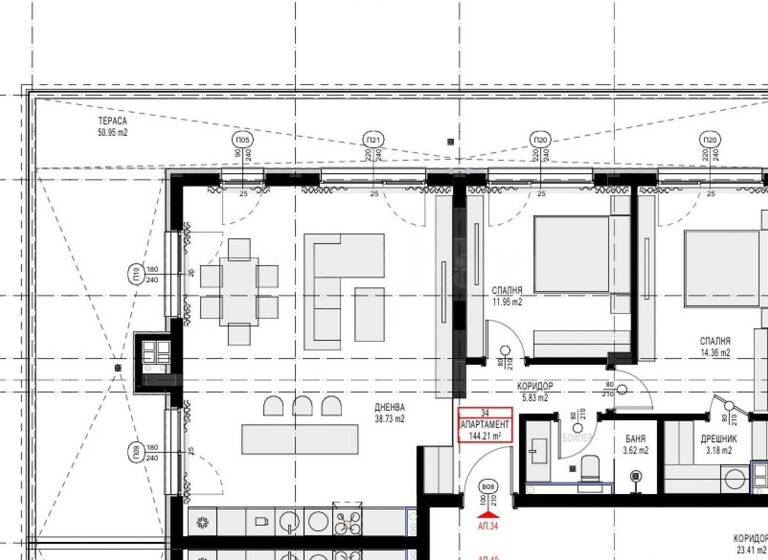 Studio zum Kauf 289.575 € 3 Zimmer 167,2 m² Sofia