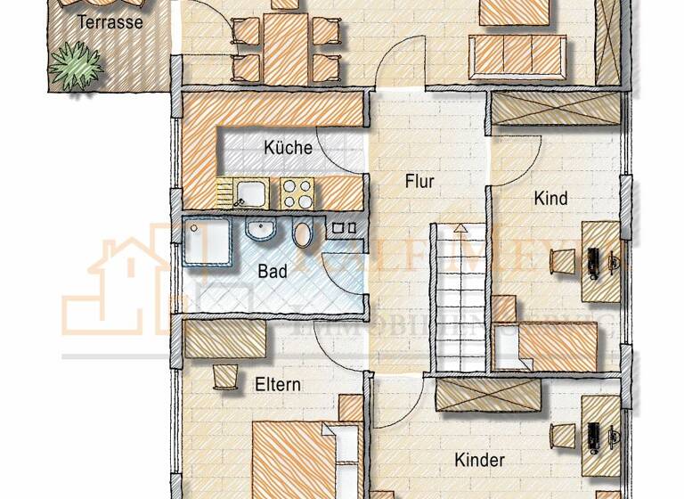 Mehrfamilienhaus zum Kauf 349.500 € 6 Zimmer 164 m² 703 m² Grundstück frei ab sofort Albshausen Solms 35606