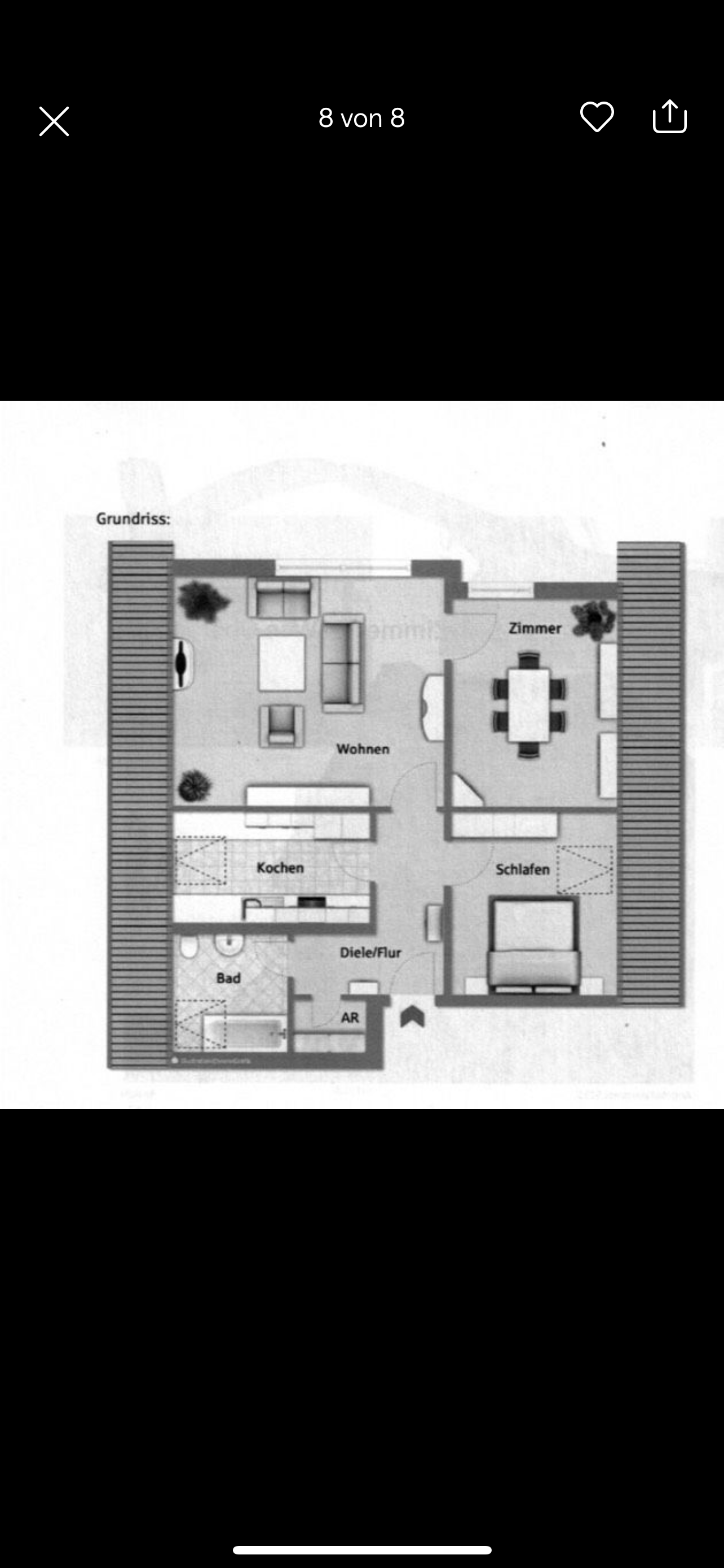 Wohnung zur Miete 950 € 3 Zimmer 80 m²<br/>Wohnfläche 2.<br/>Geschoss Erfurter Straße Altenberg Oberasbach 90522