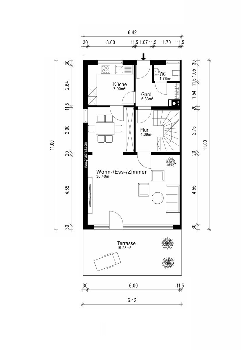 Reihenendhaus zum Kauf 740.000 € 3 Zimmer 113 m²<br/>Wohnfläche 328 m²<br/>Grundstück Wolfratshausen Wolfratshausen 82515