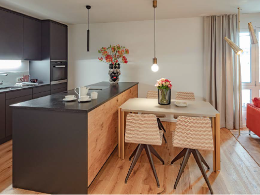 Wohnung zur Miete 2.425 € 2 Zimmer 51,3 m² Geschoss 2/4 frei ab sofort Altstadt-Lehel München 80539