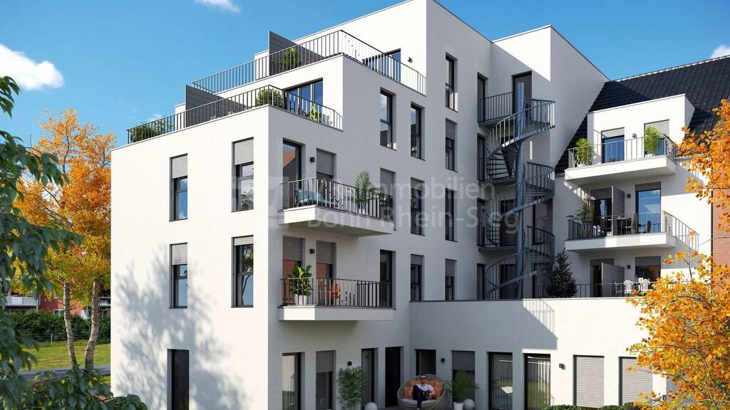 Studio zum Kauf - Erstbezug provisionsfrei 289.900 € 1 Zimmer 37,5 m² 4. Geschoss Beuel Bonn 53225