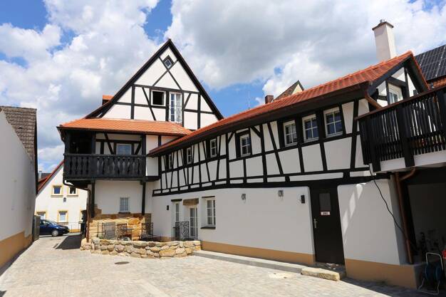 Terrassenwohnung zur Miete 1.080 € 3 Zimmer 81,9 m² 1. Geschoss frei ab 01.09.2025 Bachgasse 21 Hallstadt Hallstadt 96103