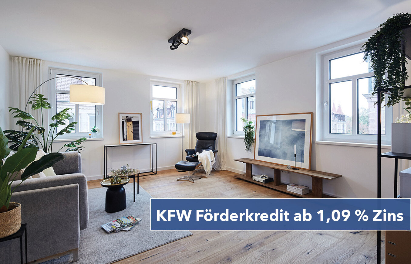 Wohnung zum Kauf provisionsfrei 579.950 € 3 Zimmer 83 m²<br/>Wohnfläche 3.<br/>Geschoss Uhlandstraße Nürnberg 90408