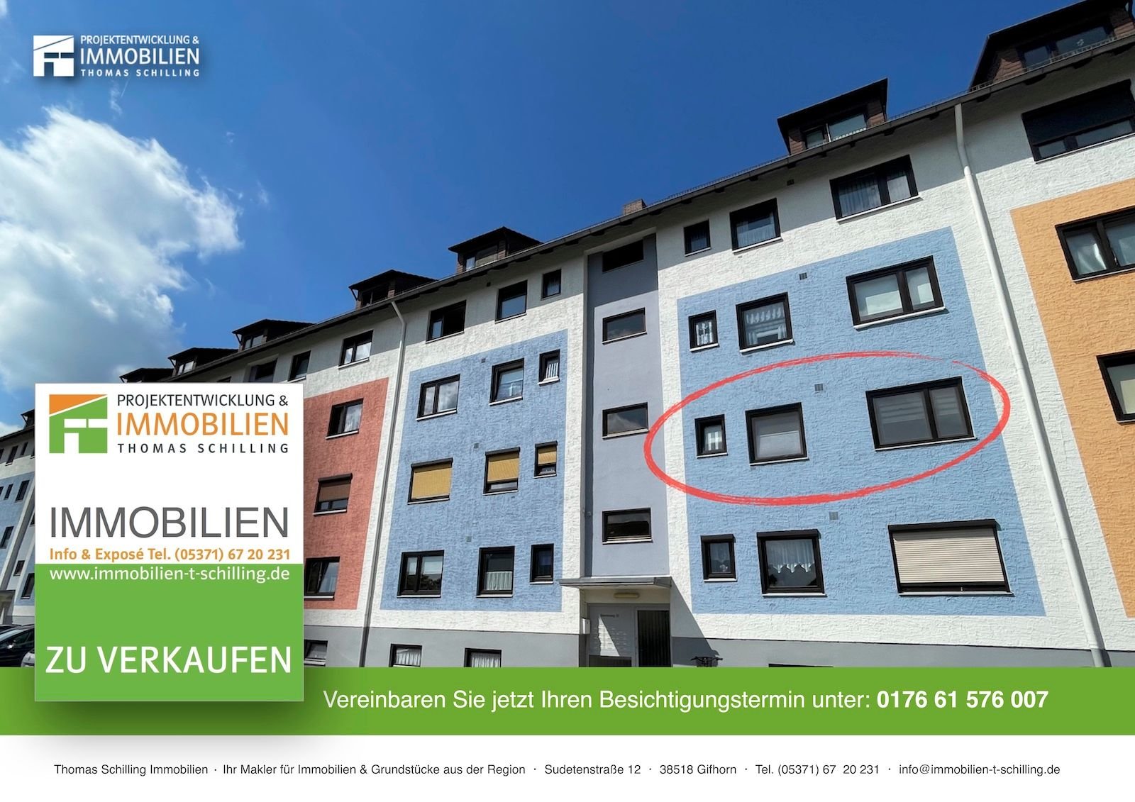 Wohnung zum Kauf als Kapitalanlage geeignet 160.000 € 3 Zimmer 81,1 m²<br/>Wohnfläche Beerenweg 28 Gifhorn Gifhorn 38518