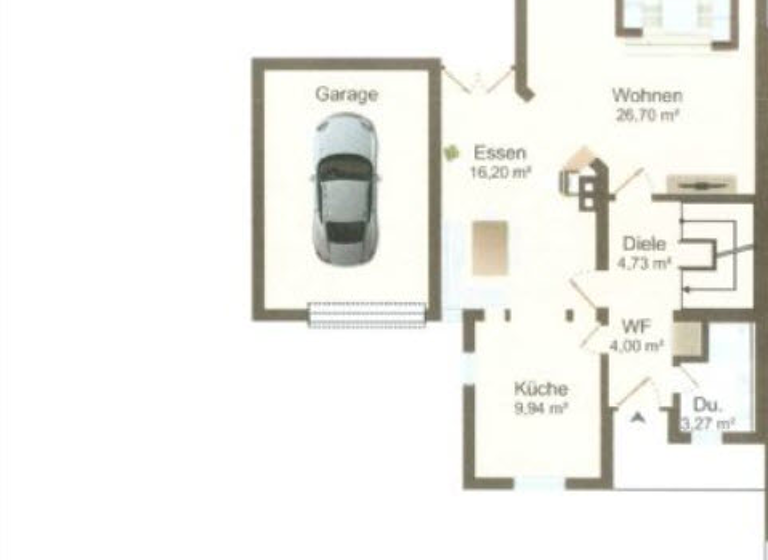 Doppelhaushälfte zur Miete 1.950 € 4,5 Zimmer 123 m² 407 m² Grundstück frei ab 15.10.2026 Hohentengen Hohentengen am Hochrhein 79801