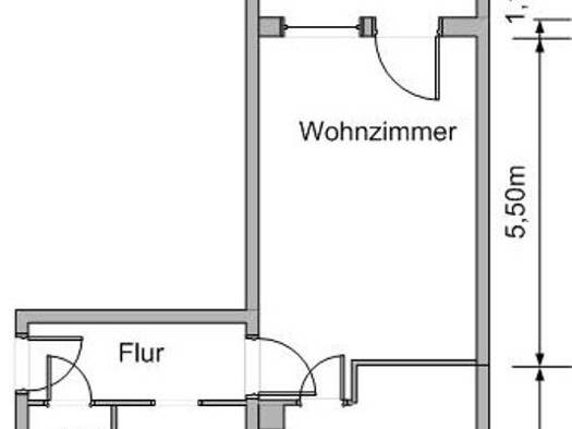 Wohnung zur Miete 270 € 49 m² Schulstraße 15 b Lichtenstein Lichtenstein (Sachsen) 09350
