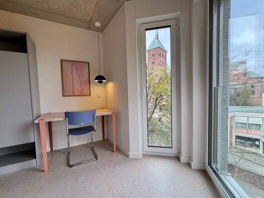 WG-Zimmer zur Miete 1.033 € 1,5 Zimmer 46,9 m² 4. Geschoss frei ab sofort Adalbertstraße 128 Aachen 52062