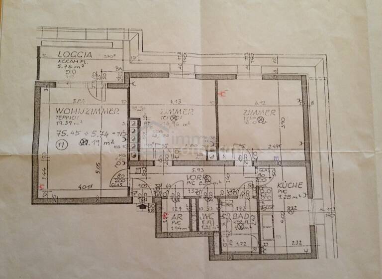 Wohnung zur Miete 597 € 75 m² Persenbeug-Gottsdorf 3680
