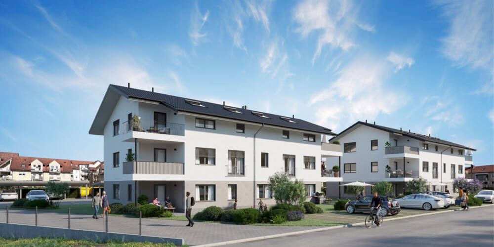 Immobilie in Untersiemau - NEUBAU - Eigentumswohnungen in Untersiemau! Moderne Wohnungen mit Terrasse/Balkon und Parkplatzmöglichkeit! - Bild 1