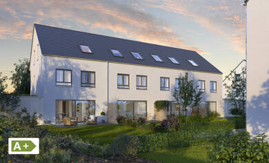 Reihenendhaus zum Kauf - Neubau provisionsfrei 829.900 € 6 Zimmer 133 m² 310 m² Grundstück Sankt Afra Mering 86415