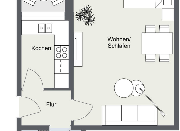 Studio zum Kauf 239.000 € 1 Zimmer 40 m² 6. Geschoss Neugermering Germering 82110