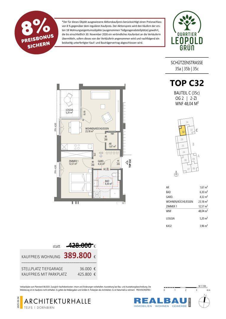 Wohnung – Innsbruck, Arzl - Ansicht 3