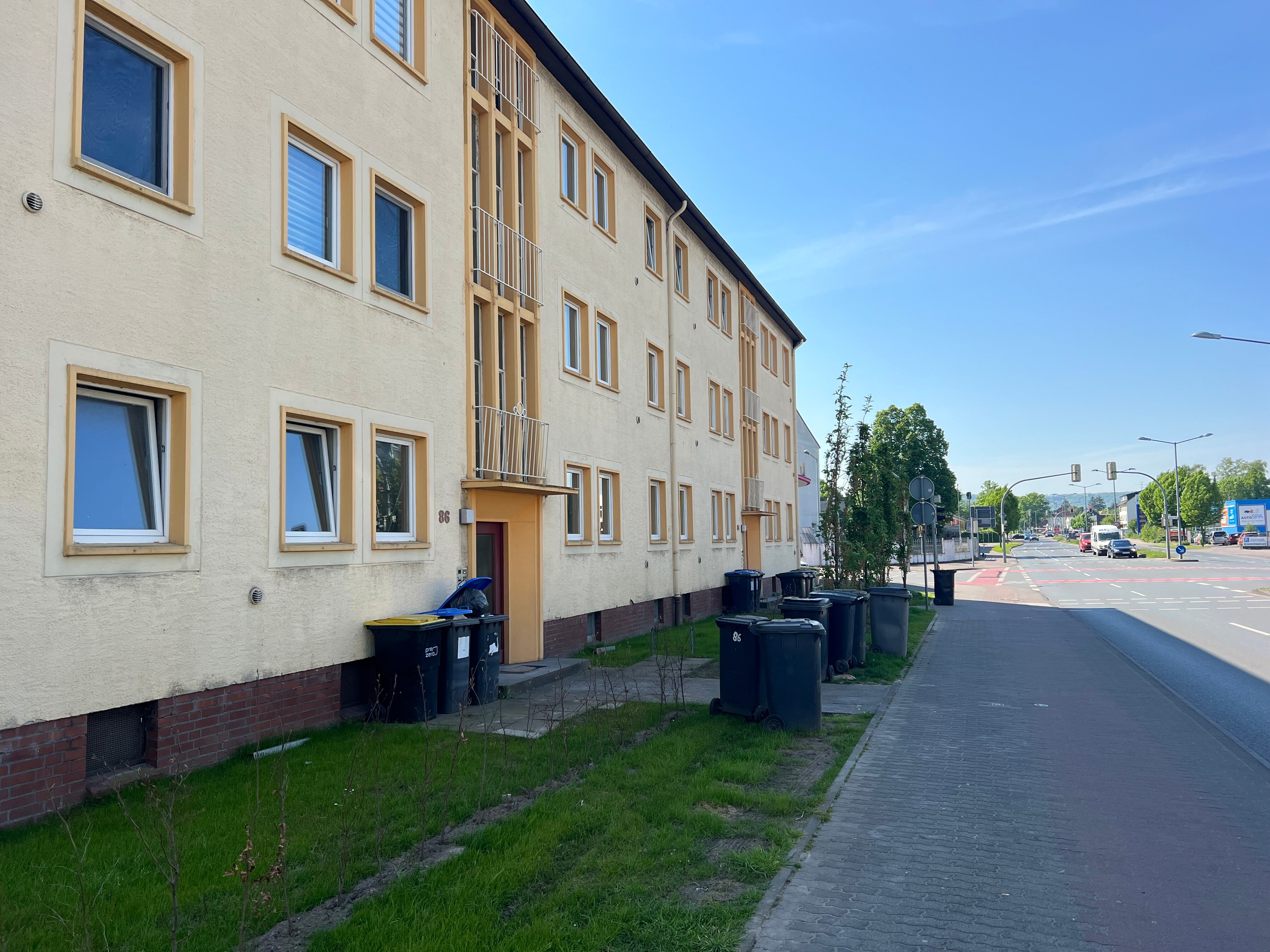 Wohnung zur Miete 599 € 3 Zimmer 60 m²<br/>Wohnfläche ab sofort<br/>Verfügbarkeit Ringstr. 86 Innenstadt 2 Minden 32427