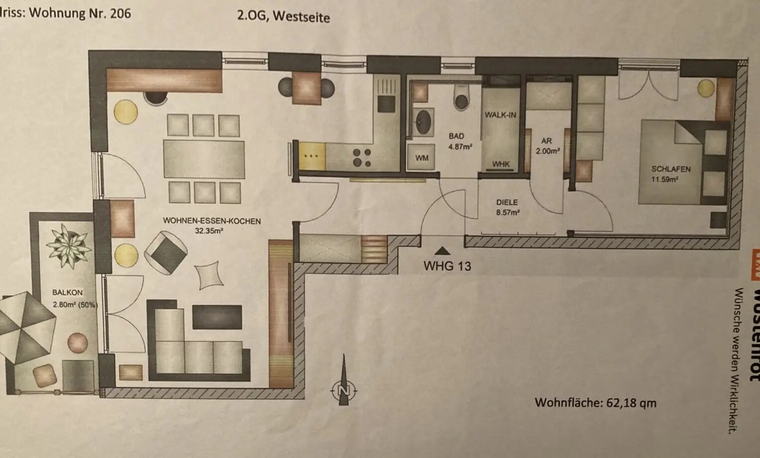 Wohnung zur Miete 700 € 2 Zimmer 62 m²<br/>Wohnfläche ab sofort<br/>Verfügbarkeit Wallbergstraße Bad Wiessee Bad Wiessee 83707