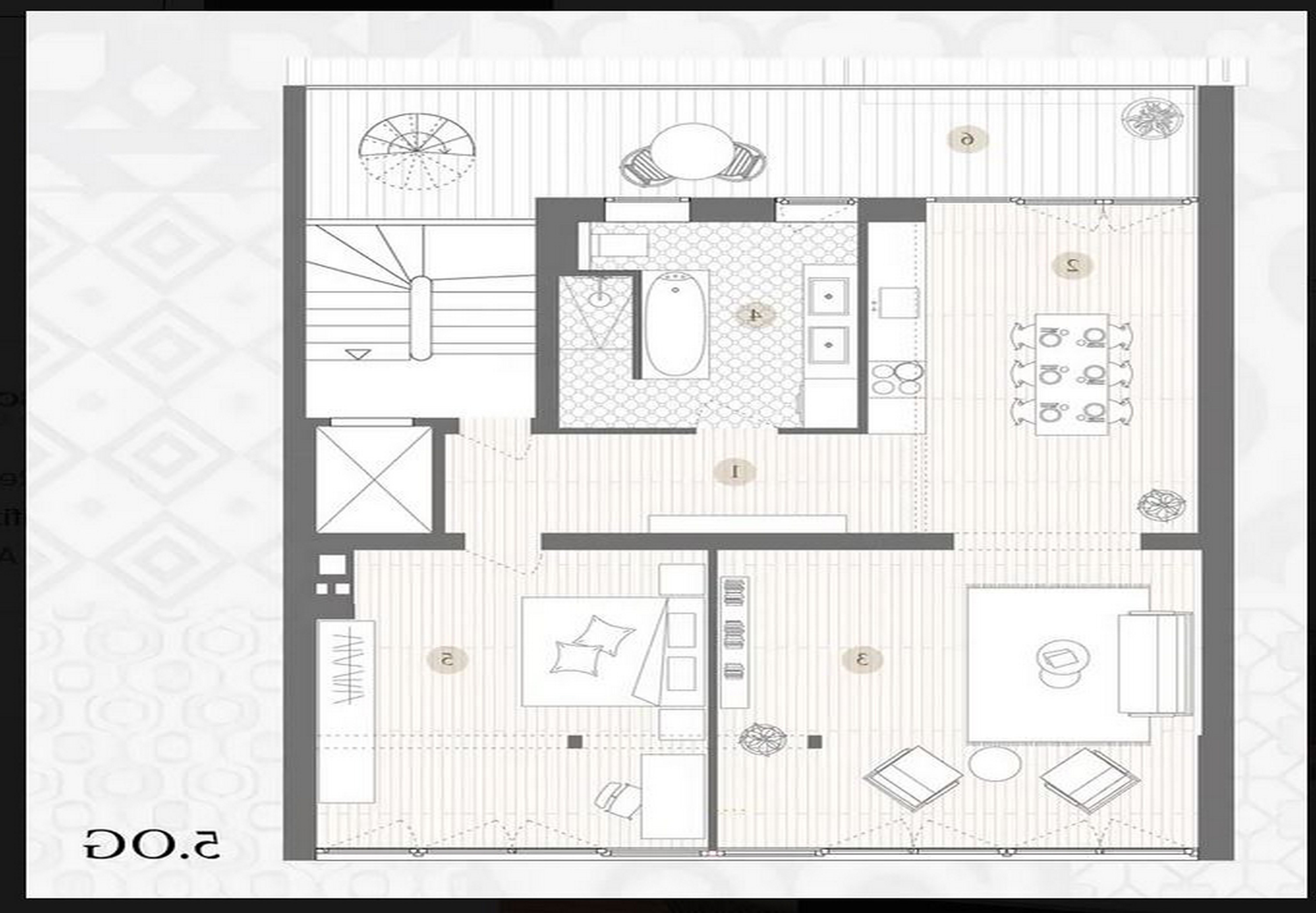 Penthouse zur Miete 700 € 2,5 Zimmer 133,6 m²<br/>Wohnfläche 5.<br/>Geschoss Karlstraße 94, Stadtmitte Stadtmitte Düsseldorf 40210