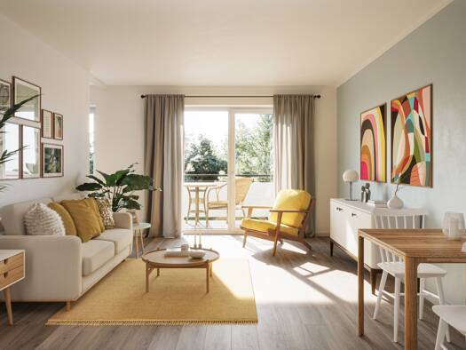 Wohnung zur Miete - Erstbezug 575 € 2 Zimmer 50,5 m² Kutenholz Kutenholz 27449