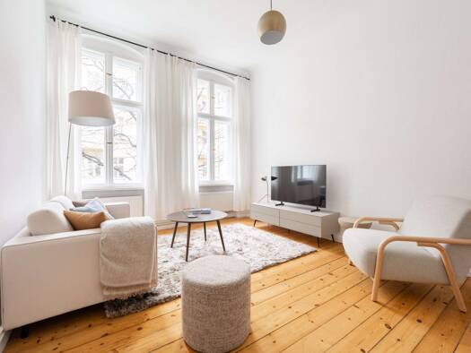Wohnung zur Miete 1.535 € 2 Zimmer 57 m² 2. Geschoss Krossener Straße 11 A Friedrichshain Berlin 10245