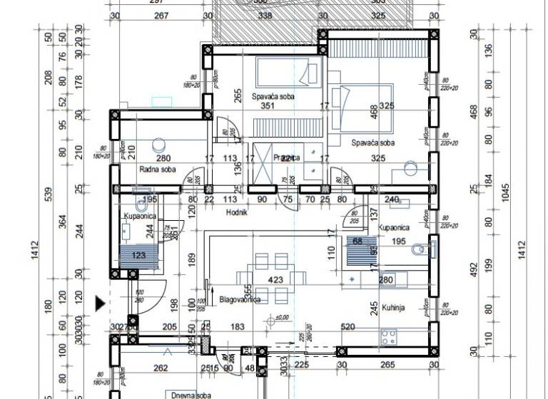 Bungalow zum Kauf 597.000 € 4 Zimmer 104,3 m² 457 m² Grundstück Vodice 22211