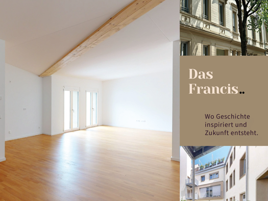 Wohnung zur Miete 1.595 € 2 Zimmer 103,5 m² 3. Geschoss Moningerstraße 11b Weststadt Karlsruhe 76135