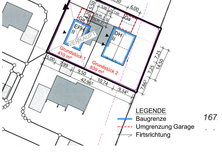 Grundstück zum Kauf 820.000 € 840 m² Grundstück Bruckmühl 83052
