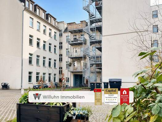 Wohnung zum Kauf provisionsfrei 499.000 € 5 Zimmer 175,3 m² Zentrum-Süd Leipzig 04107