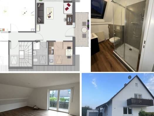 Studio zur Miete 480 € 1 Zimmer 35 m² 1. Geschoss Heinersreuth Heinersreuth 95500