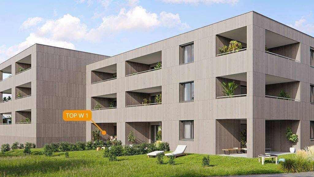 Terrassenwohnung zum Kauf - Erstbezug provisionsfrei 325.000 € 2 Zimmer 47,6 m² EG Baldebrechtgasse 1 Rankweil 6830
