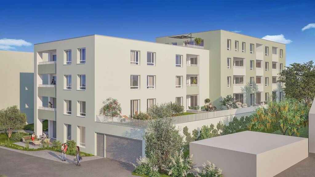 Wohnung zum Kauf - Neubau provisionsfrei als Kapitalanlage geeignet 320.000 € 2 Zimmer 45,2 m² Eisenbahnstraße 34 Fischbach Friedrichshafen 88045