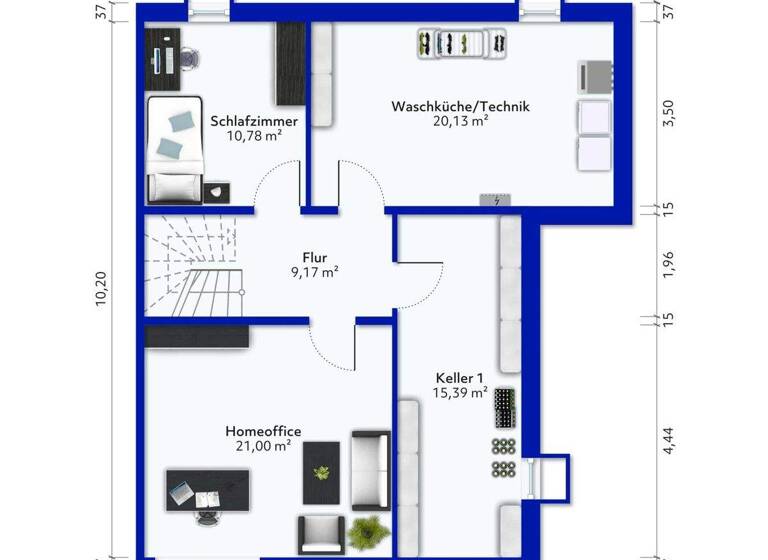 Doppelhaushälfte zum Kauf 697.000 € 5,5 Zimmer 172 m² 384 m² Grundstück frei ab sofort Ostelsheim 75395
