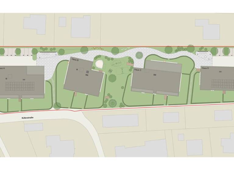 Wohnung zum Kauf - Erstbezug 543.000 € 3 Zimmer 76,8 m² Wiesenstraße Höchst 6973