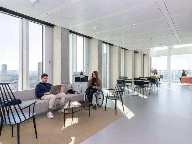 Bürofläche zur Miete provisionsfrei 15 m² Bürofläche teilbar ab 7 m² Brüsseler Straße 1-3 Westend-Süd Frankfurt am Main 60327