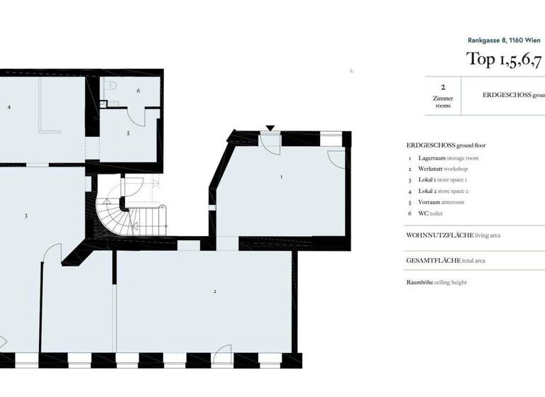 Ladenfläche zum Kauf 1.596 € 2 Zimmer Wien 1160