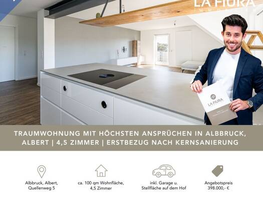 Wohnung zum Kauf 399.000 € 4,5 Zimmer 100 m² 2. Geschoss Quellenweg 5 Albbruck Albbruck 79774
