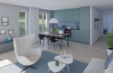 Terrassenwohnung zum Kauf - Neubau provisionsfrei 556.000 € 3 Zimmer 84,8 m² EG Müllheim Müllheim 79379
