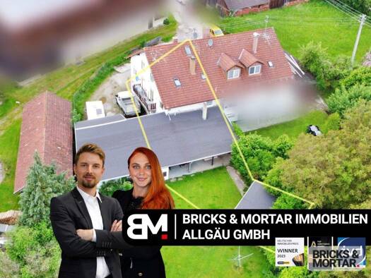 Mehrfamilienhaus zum Kauf 399.000 € 9 Zimmer 232 m² 617 m² Grundstück Stockheim Bad Wörishofen 86825