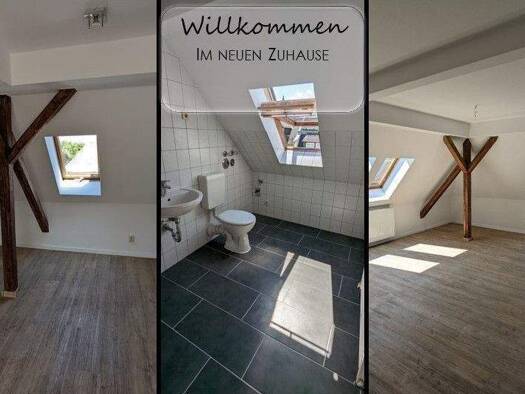 Studio zur Miete 220 € 1 Zimmer 38 m² Dachgeschoss, 4. Geschoss frei ab sofort Bachstraße 1 Ostvorstadt Plauen 08527