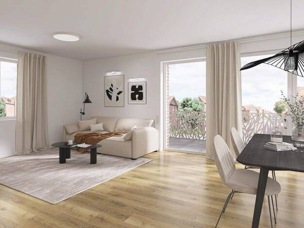 Wohnung zur Miete - Erstbezug 970 € 2 Zimmer 67 m² 2. Geschoss frei ab 01.07.2026 Eickenbecker Straße 1-3 Rinkerode Drensteinfurt 48317