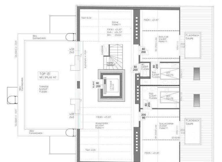 Penthouse zum Kauf 999.999 € 99,5 m² Wien 1040