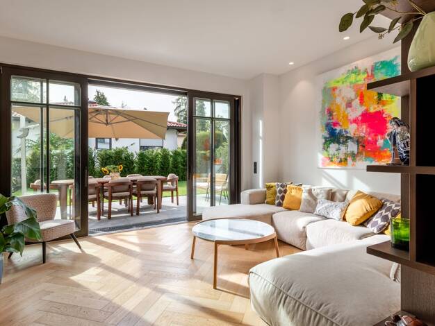 Doppelhaushälfte zur Miete 6.900 € 5 Zimmer 201 m² 222 m² Grundstück frei ab 01.10.2026 Thalk.Obersendl.-Forsten-Fürstenr.-Solln München 81479