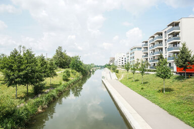 Wohnung zur Miete 1.000 € 3 Zimmer 77,2 m² 3. Geschoss frei ab sofort Hafenstraße 3c Neulindenau Leipzig 04179