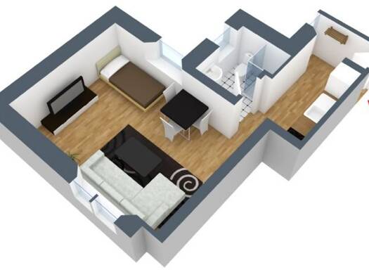 Wohnung zur Miete 290 € 1 Zimmer 30 m² frei ab 01.11.2026 Eichenweg 20 Roding Roding 93426