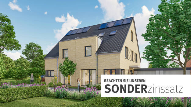 Doppelhaushälfte zum Kauf - Neubau 738.000 € 5 Zimmer 129,7 m² 211 m² Grundstück Schopenhauerstraße 26 Steinbüchel Leverkusen 51377