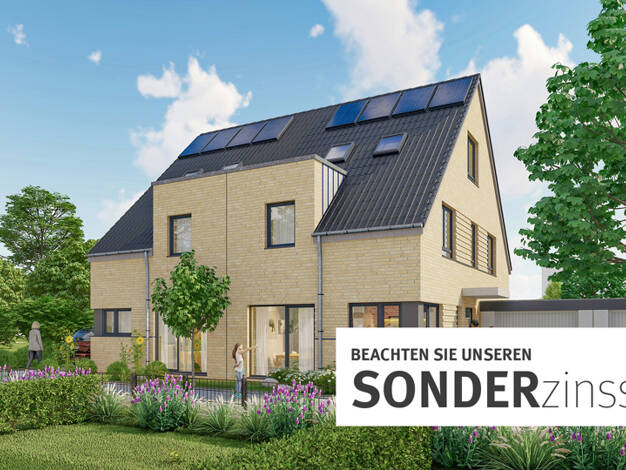 Doppelhaushälfte zum Kauf - Neubau 738.000 € 5 Zimmer 129,7 m² 211 m² Grundstück Schopenhauerstraße Steinbüchel Leverkusen 51377